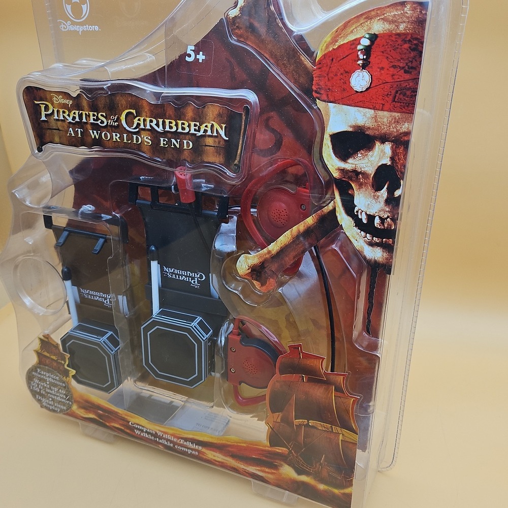 Pirates Of The Caribbean Disney Store Walkie Talkies Lot Of 2 Brand New - Picture 5 of 9